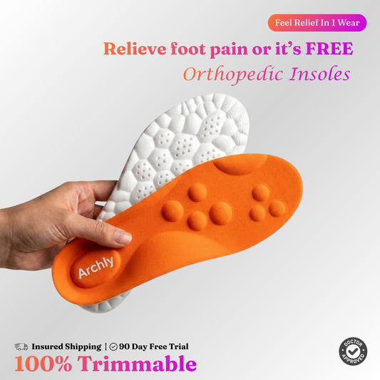 Real Arch Support That Takes the Strain Off Your Heel — Without the $600 Orthotic Price Tag